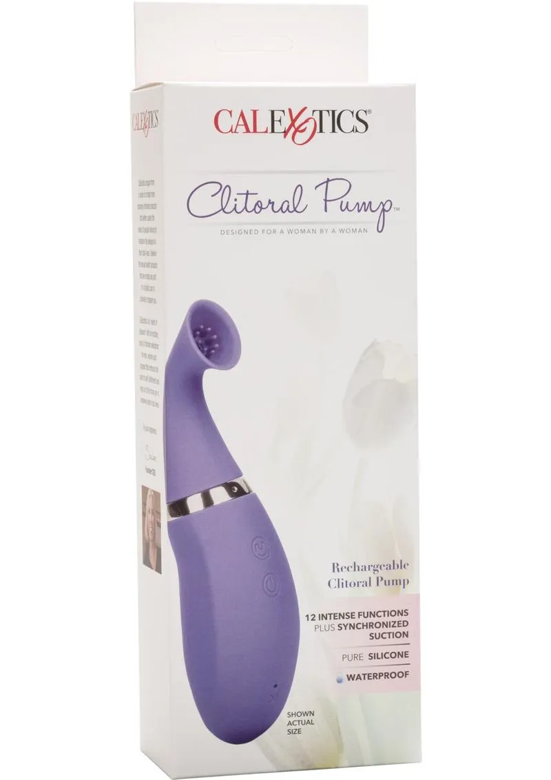 Clitoral Pump Silicone Rechargeable Waterproof