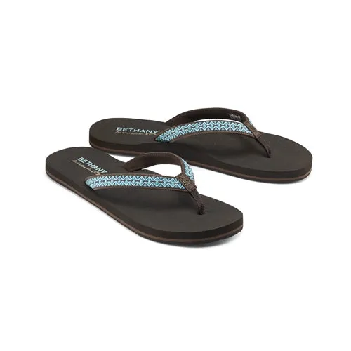 Cobian Women's Bethany Meilani Flip Flop - Chocolate BEM22-201