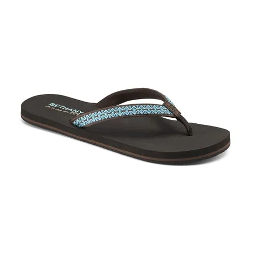 Cobian Women's Bethany Meilani Flip Flop - Chocolate BEM22-201