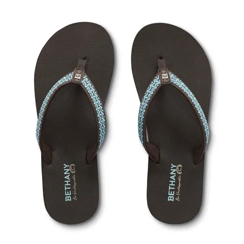 Cobian Women's Bethany Meilani Flip Flop - Chocolate BEM22-201