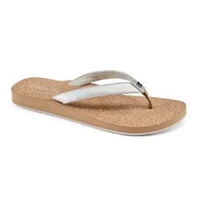 Cobian Women's Capri Bounce Flip Flop - Silver CAP24-040