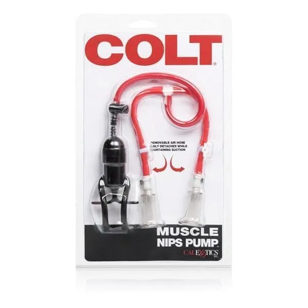 Colt Muscle Nips Pump with Intense Suction for Enhanced Nipple Play