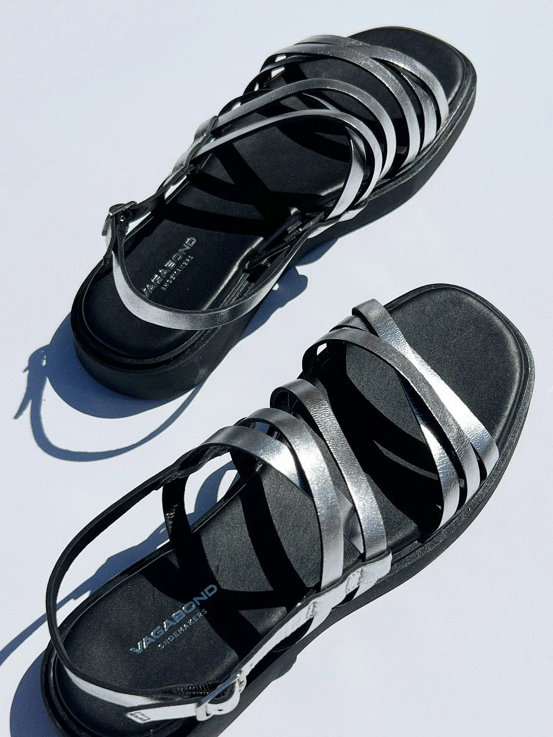 Connie Strappy Sandal - Silver