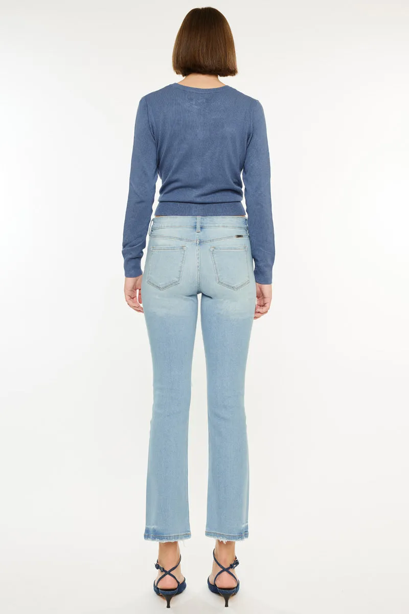 Coraline Mid Rise Kick Flare Jeans