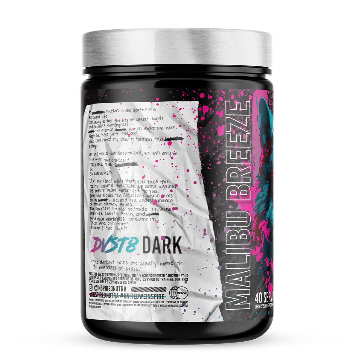 DVST8: DARK Pre-Workout