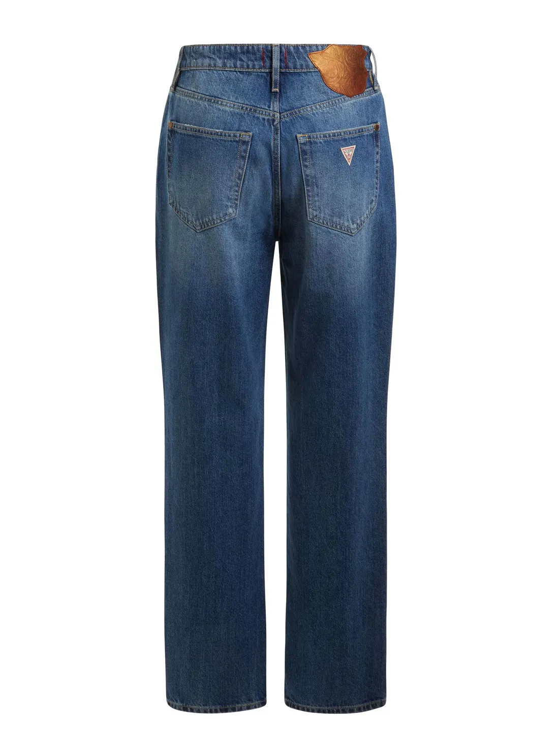 Eco High-Rise Hollywood Relaxed Denim Jeans In The Challenge