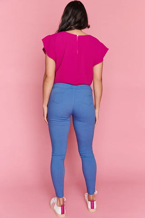 Essential Blue Denim Jeggings