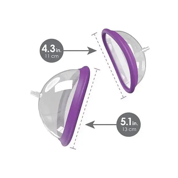 Fantasy For Her Rechargeable Pleasure Pump Kit - Purple