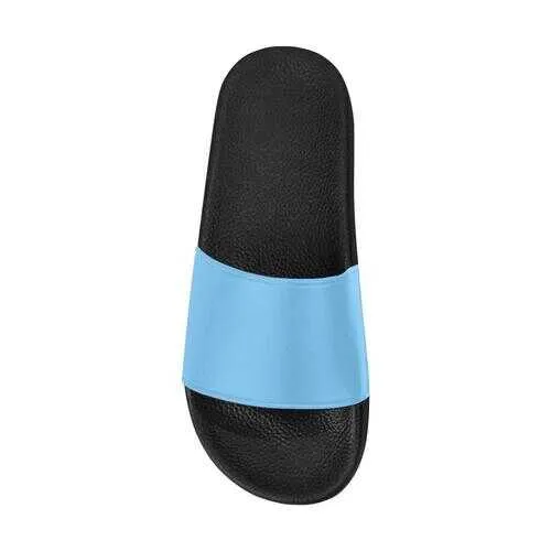 Flip-Flop Sandals, Light Blue Women's Slides