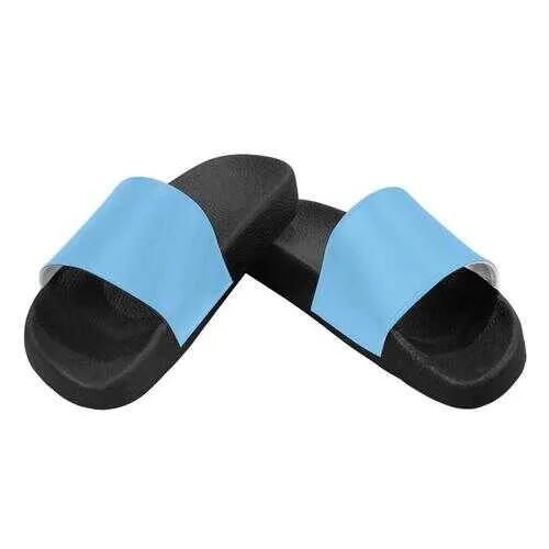 Flip-Flop Sandals, Light Blue Women's Slides