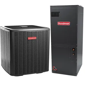 Goodman GSXC160361 3 Ton 16 SEER 2 Stage Variable Speed Central Air Conditioner Split System - Multiposition - HA16404