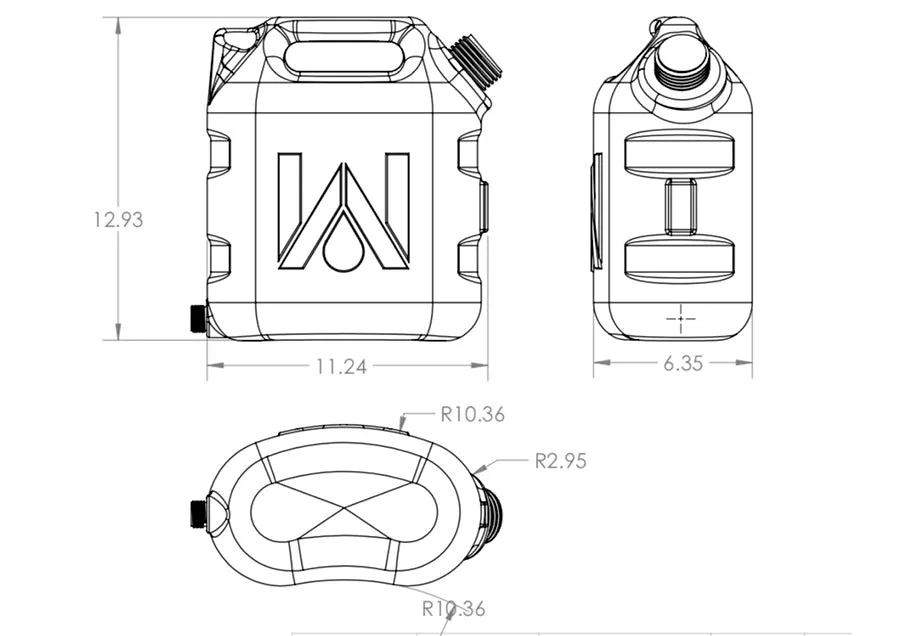 GoSpout 2.0 Gallon Portable Water Tank