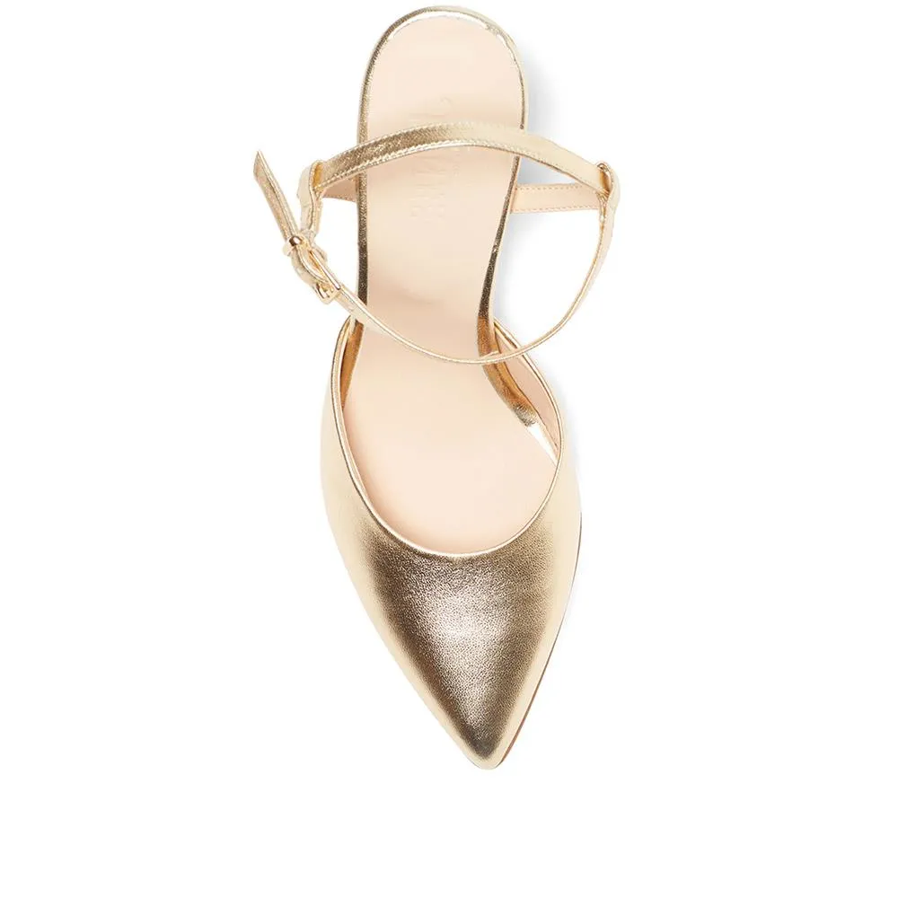 Graziella Metallic Heels - GRAZIELLA / 323 608