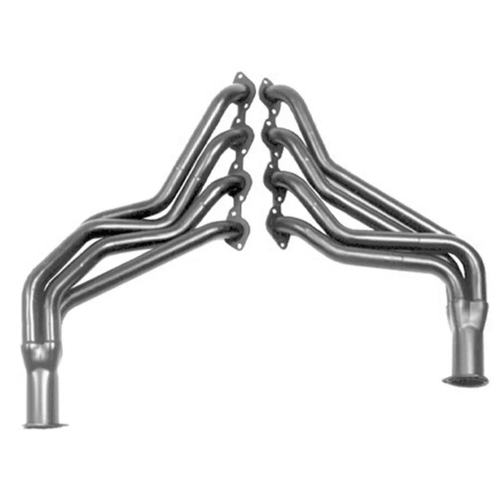 Hedman Hedders Street Headers - 1.75 in Primary - 3 in Collector - Black Paint - Big Block Chevy - GM Fullsize Van 1968-95 - Pair