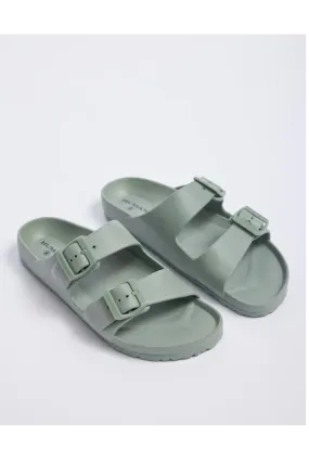 Human Ripe Sandals Slides - Willow