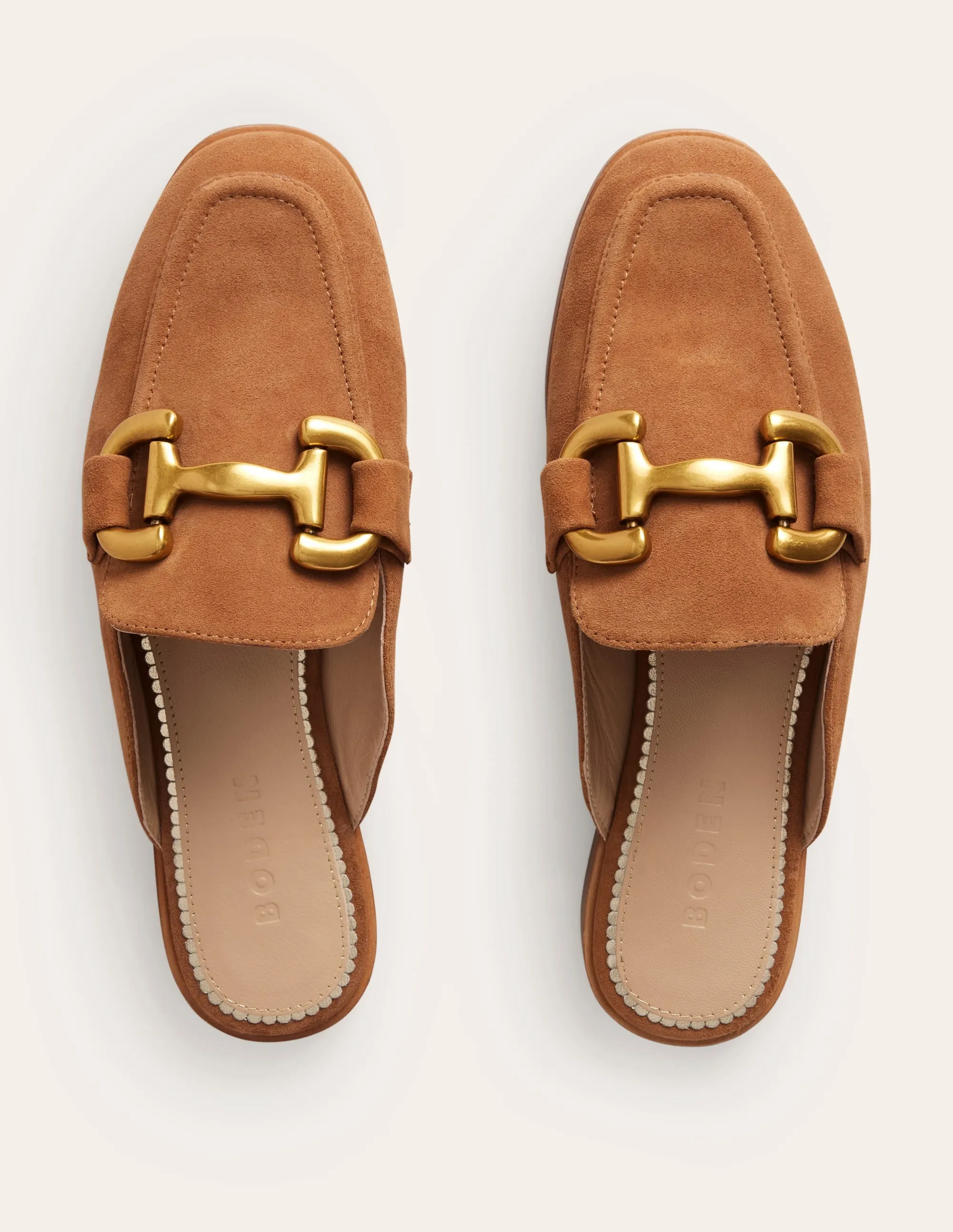 Iris Snaffle Mule Loafers-Ginger Snap