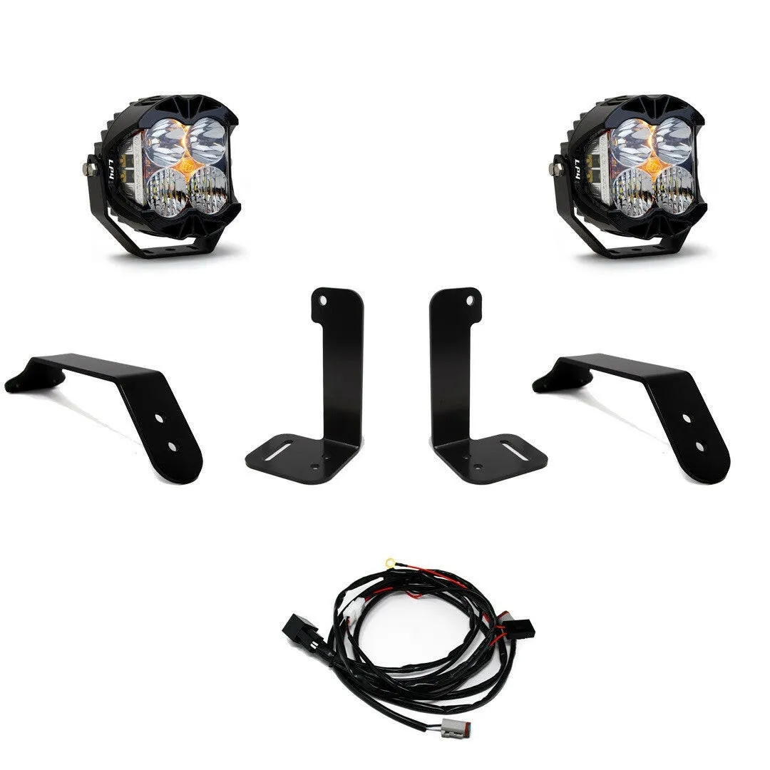 Jeep JL/JT LP4 Pro Bumper Light Kit - Jeep 2020-22 Gladiator; 2018-22 Wrangler JL; NOTE: w/ OE Plastic Bumper