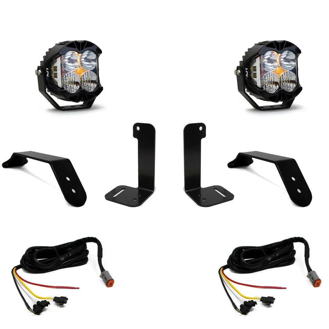 Jeep JL/JT LP4 Pro Bumper Light Kit - Jeep 2020-22 Gladiator; 2018-22 Wrangler JL; NOTE: w/ OE Plastic Bumper