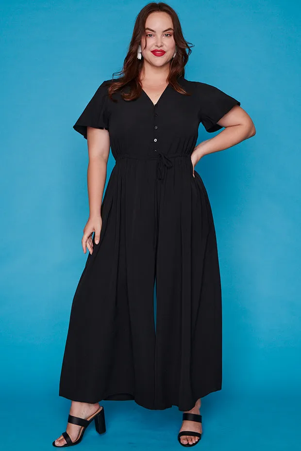 Justine Black Jumpsuit