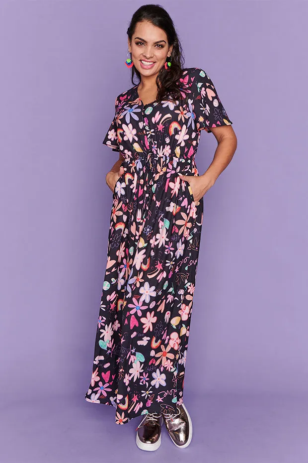 Justine Love Note Jumpsuit