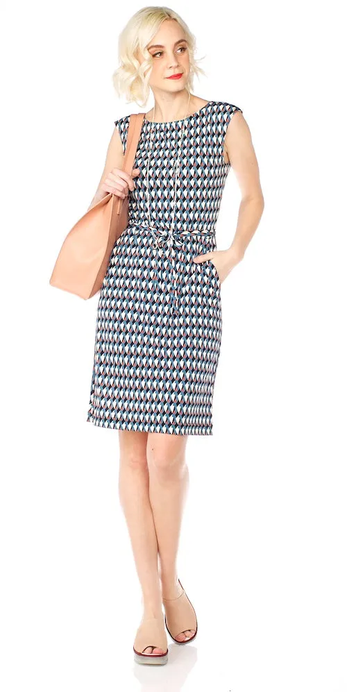 Latitude Shift Dress, diamond mix