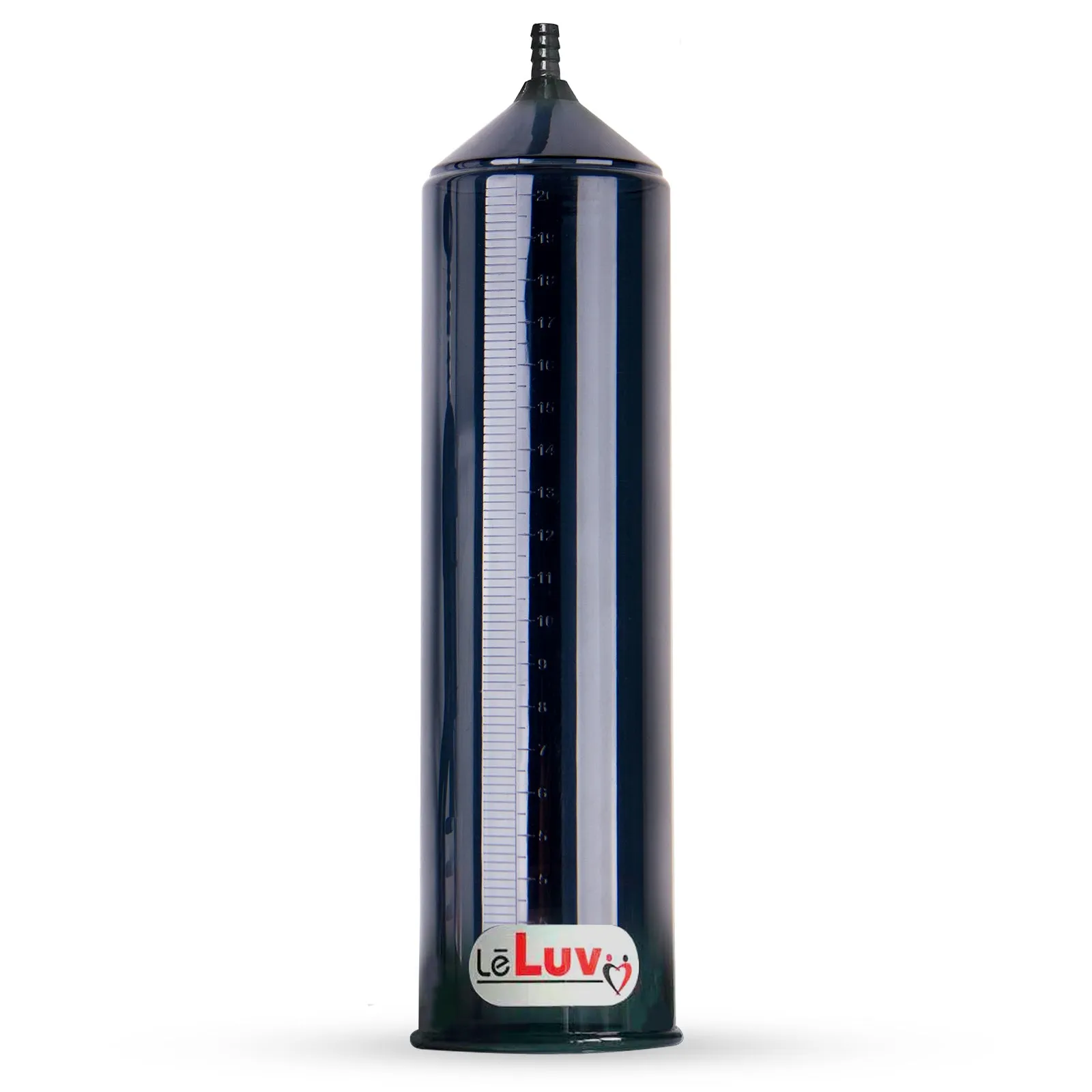 LeLuv Replacement Cylinder for EasyOp Penis Pumps - 1/4" Barbed Male Fitting