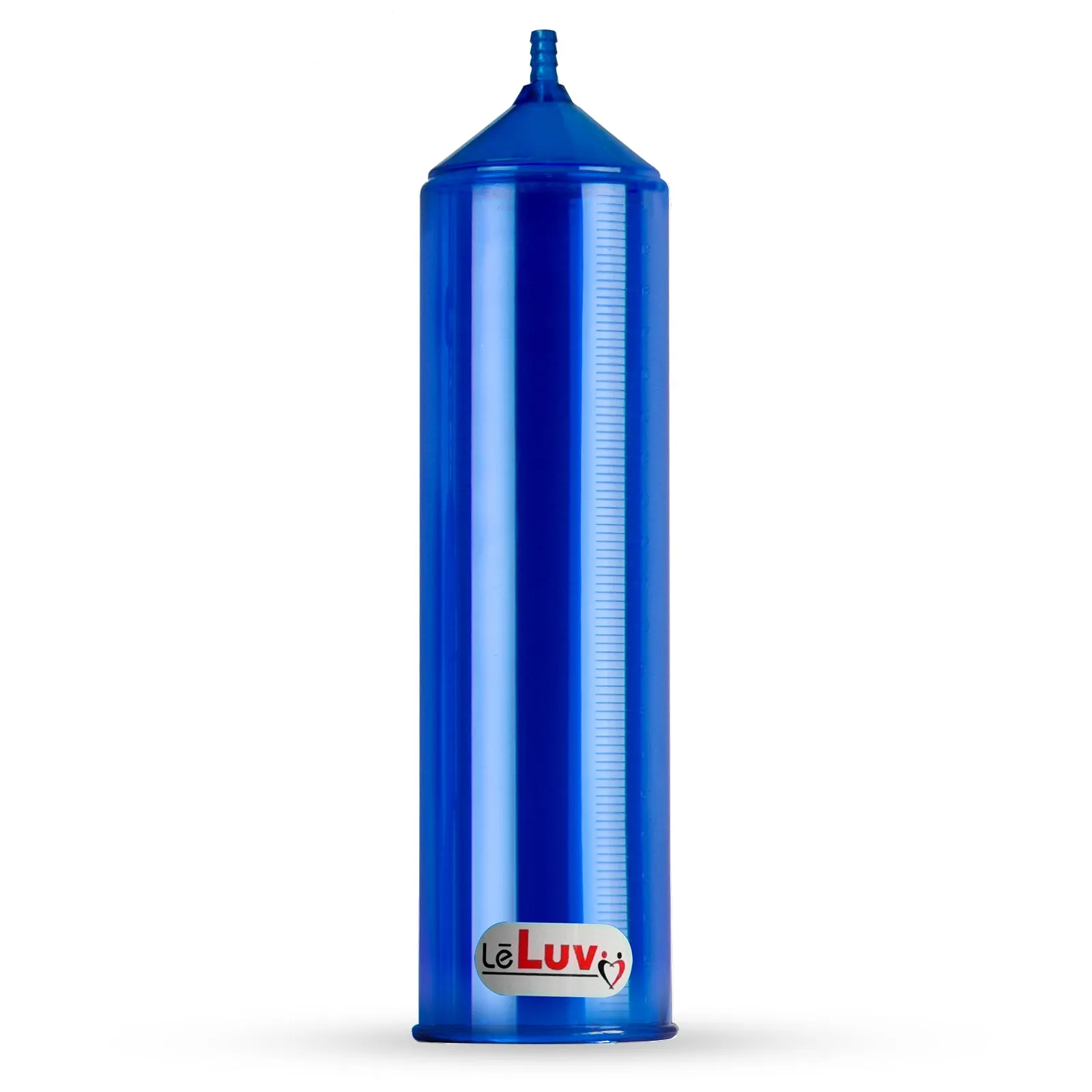 LeLuv Replacement Cylinder for EasyOp Penis Pumps - 1/4" Barbed Male Fitting