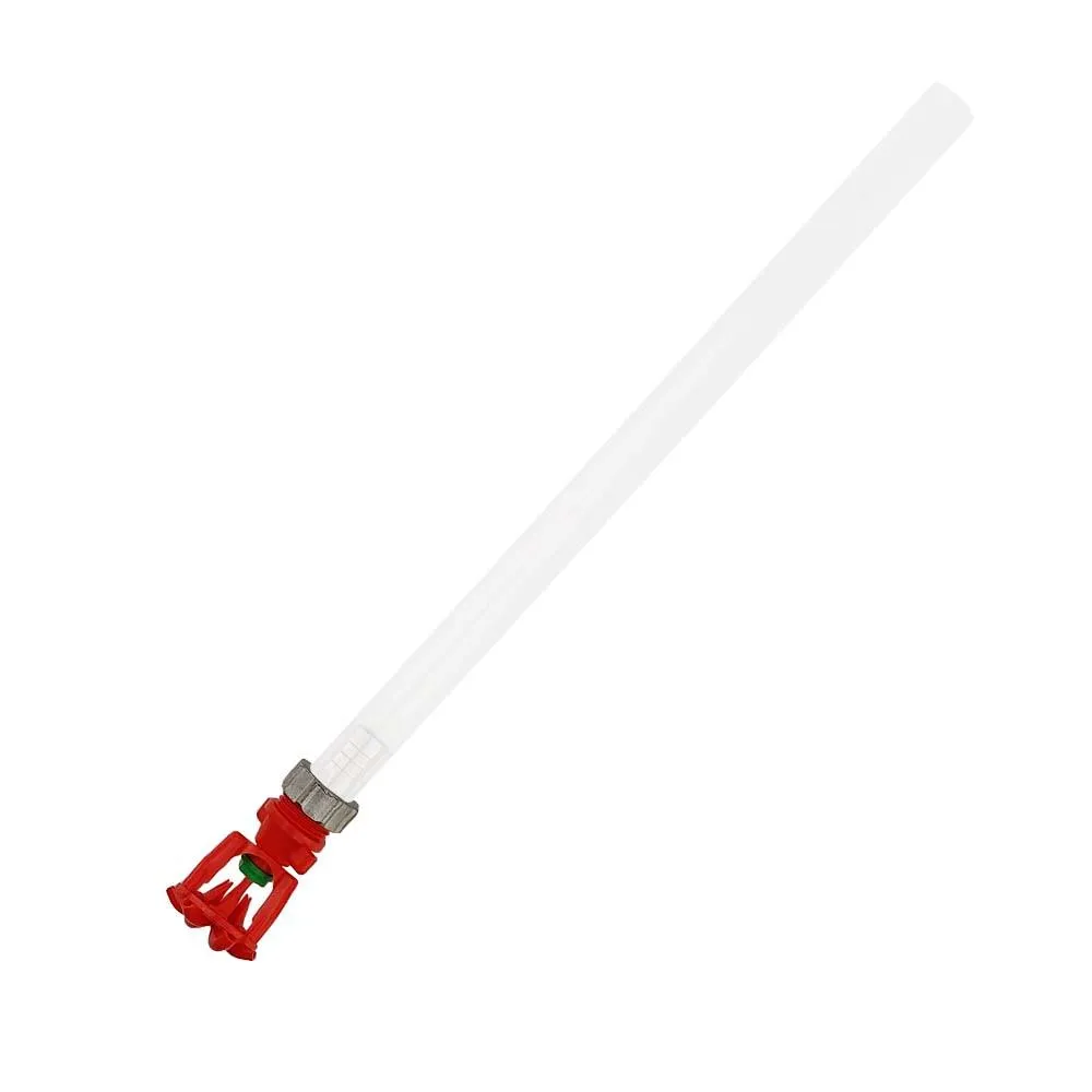 Little Red Spitfire - Low Volume CIP Spinning Spray Rotor (stainless swivel nut and barb )