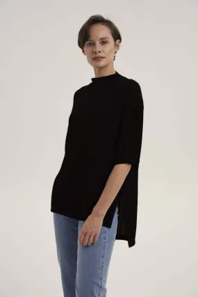 Lowry High Standing Collar Top