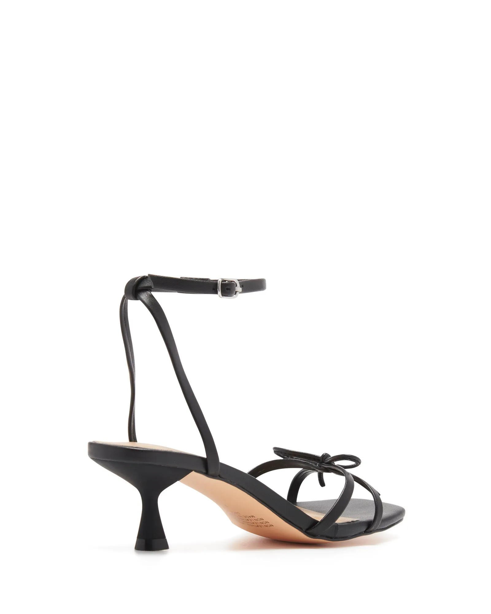 Luci Heel Black Smooth