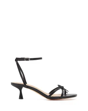 Luci Heel Black Smooth