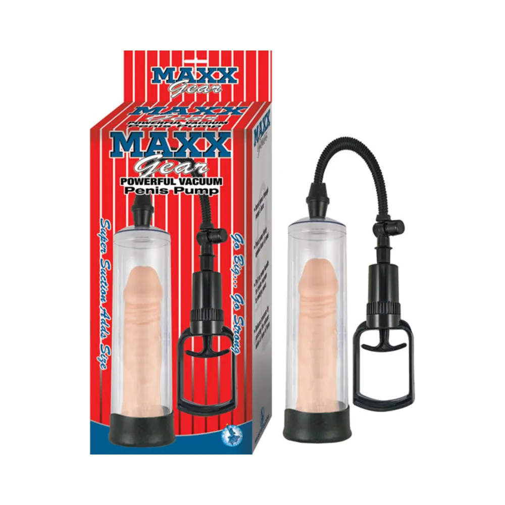 Maxx Gear Powerful Vacuum Penis Pump Clear