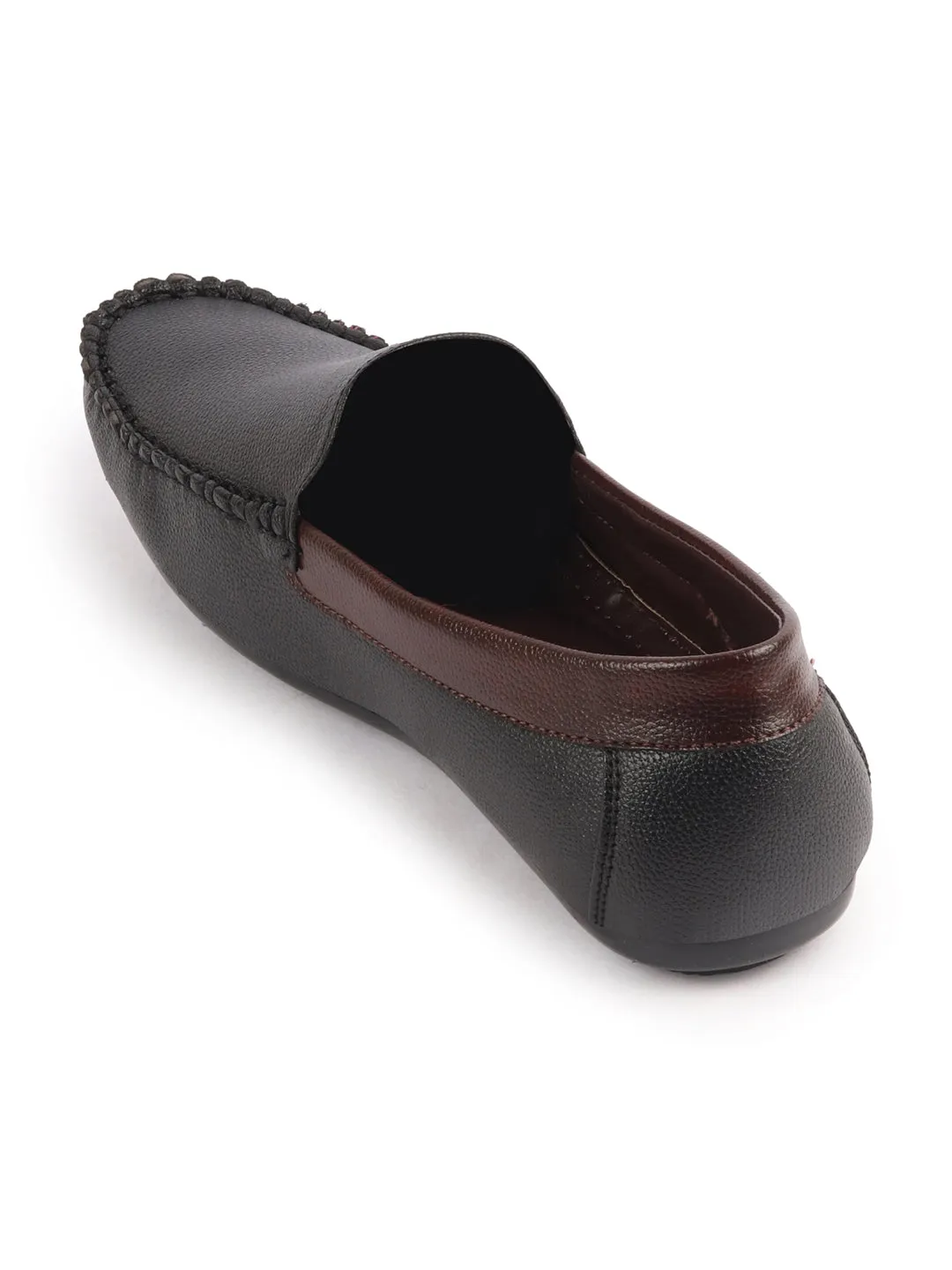 Men Black Loafers and Mocassins Casual Shoes