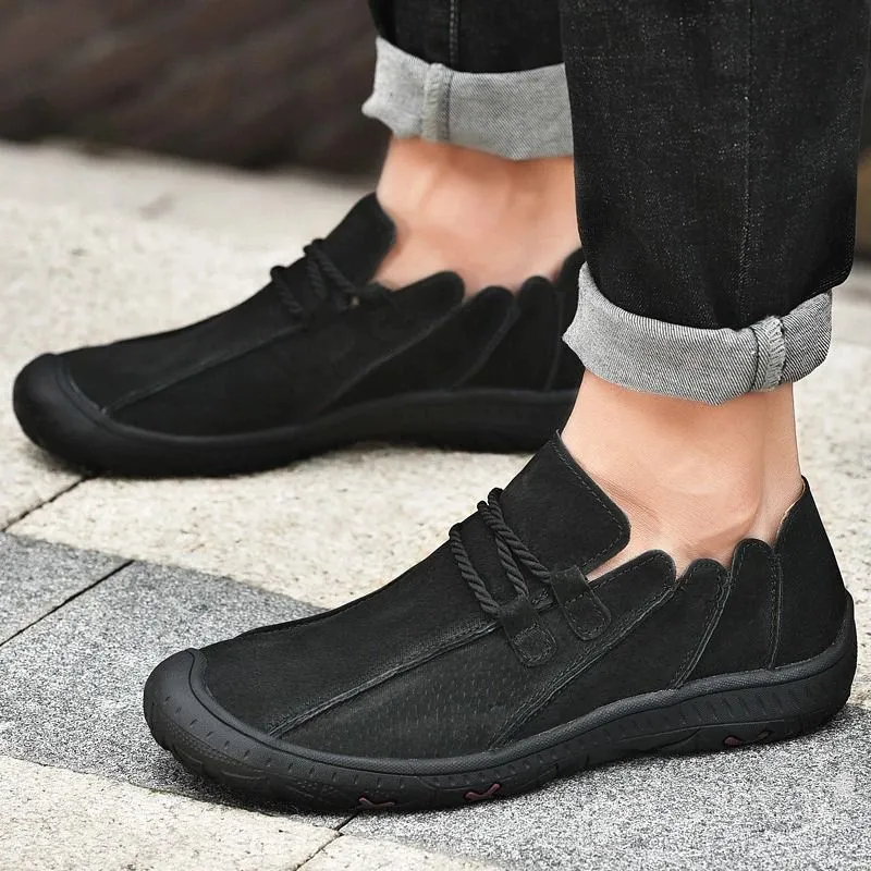 Men's Casual Handmade Comfortable Leather Shoes