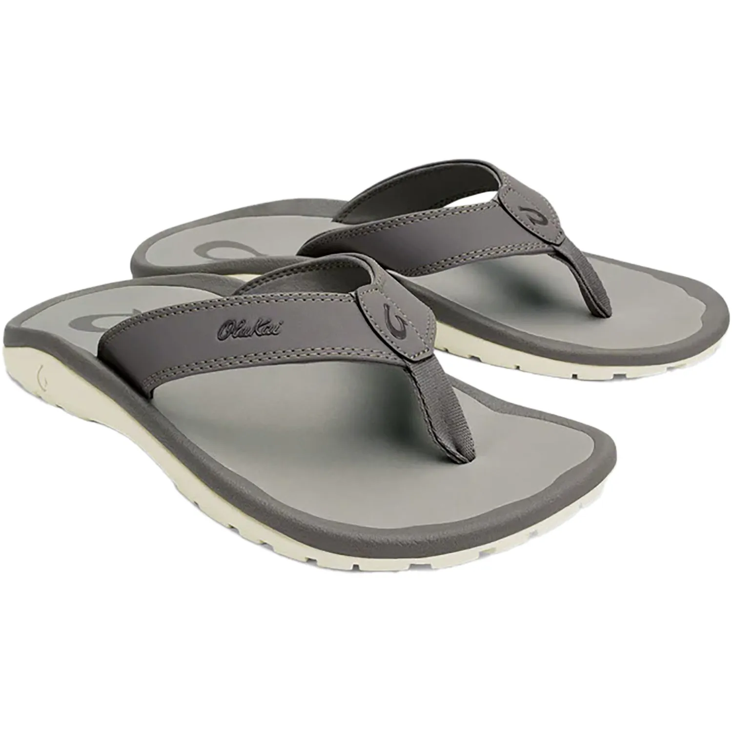 Men's OluKai Ohana Graphite/Graphite Synthetic