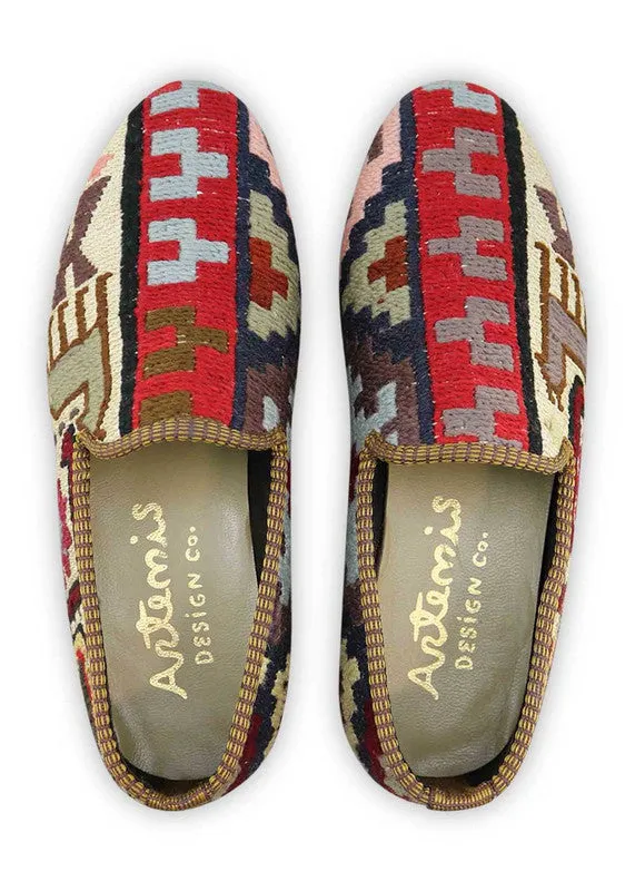 Men's Sumak Kilim Loafers - Size 7.5