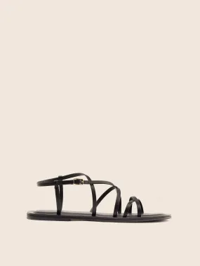 Minori Black Sandal