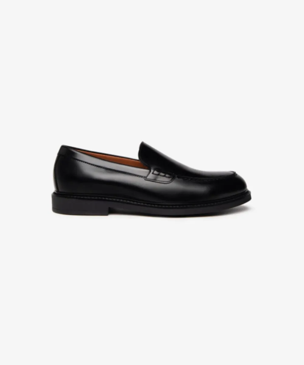 NERO GIARDINI MEN'S LEATHER LOAFERS