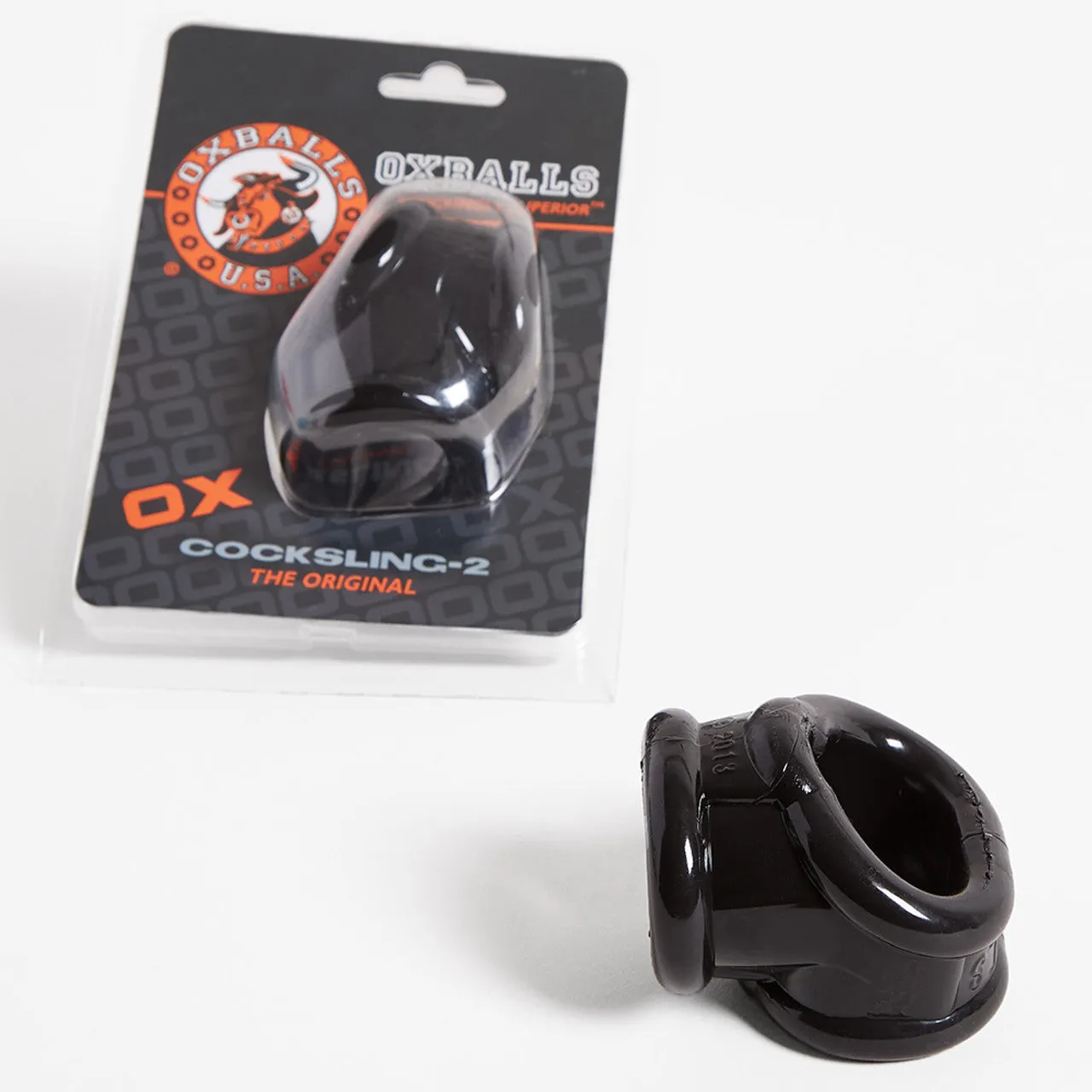 Oxballs Cocksling 2 Cock and Ball Ring Black