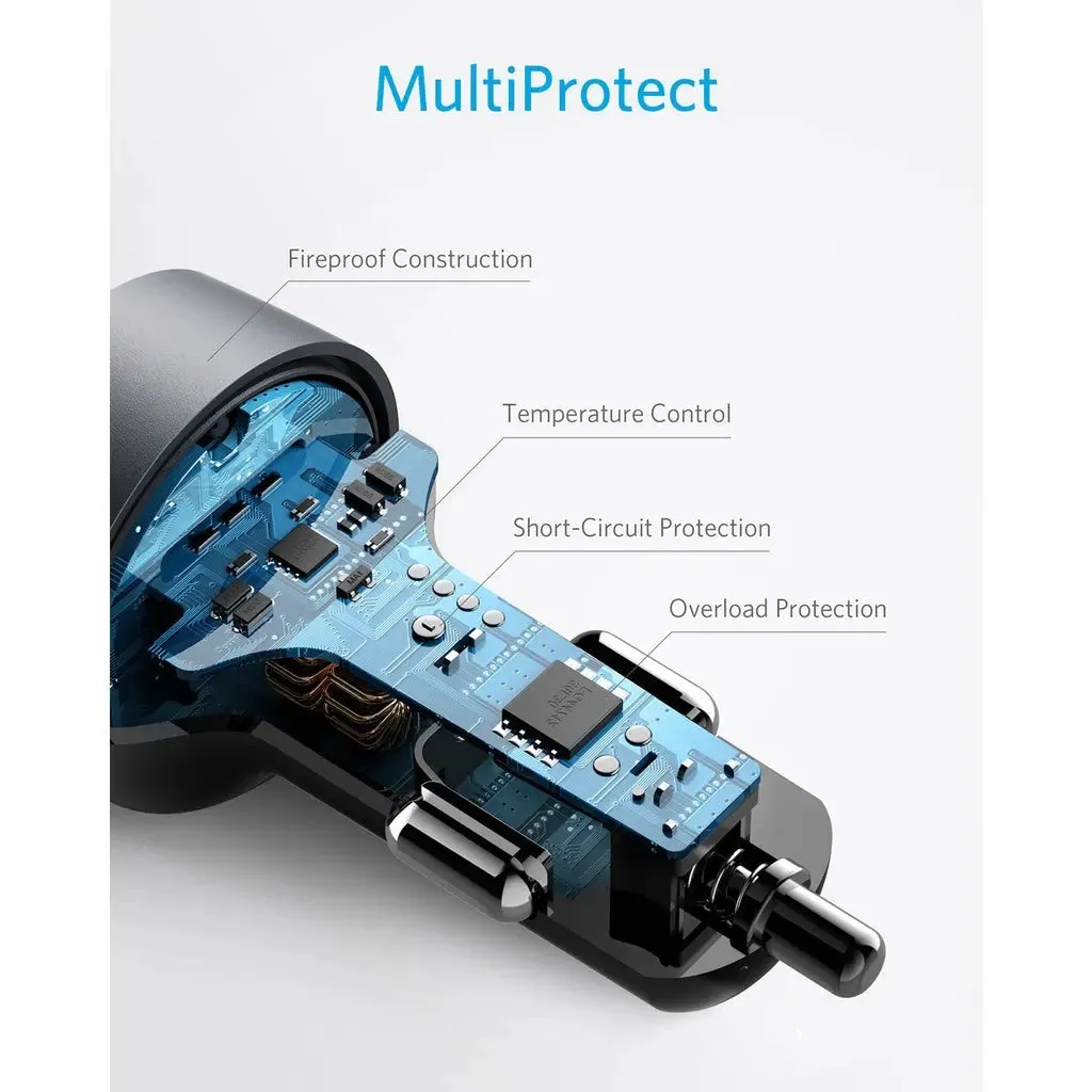 PowerDrive PD  2 35W (20W PD 15W) USB C Car Charger A2732