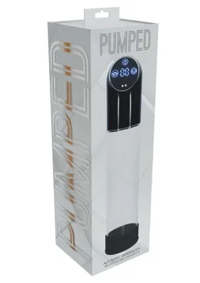 Pumped Automatic Waterproof Rechargeable Silicone Penis Pump