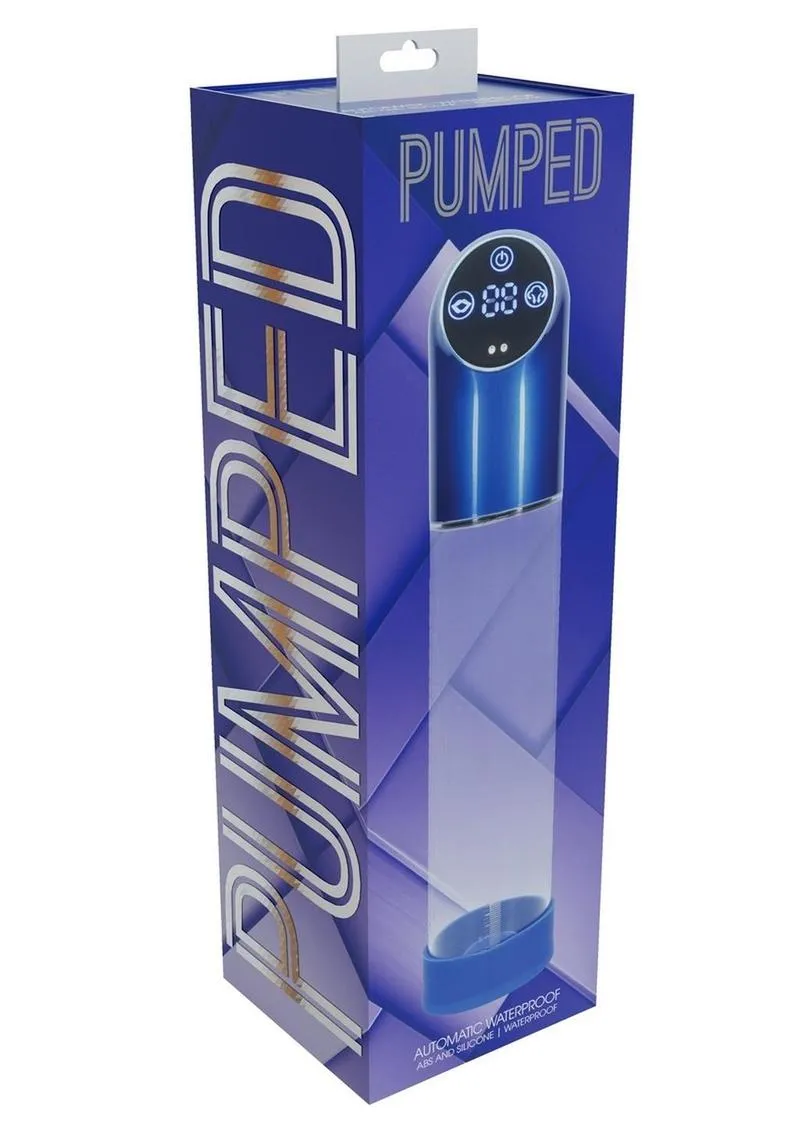 Pumped Automatic Waterproof Rechargeable Silicone Penis Pump