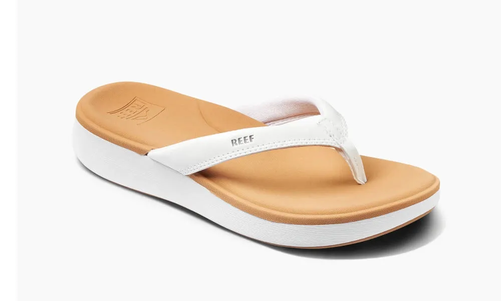 Reef Womens Cushion Cloud White Tan