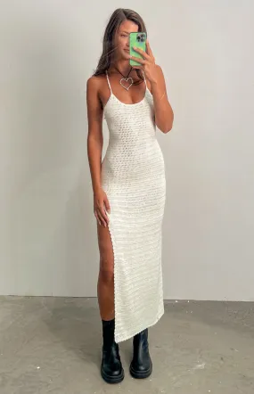 Romie White Maxi Dress