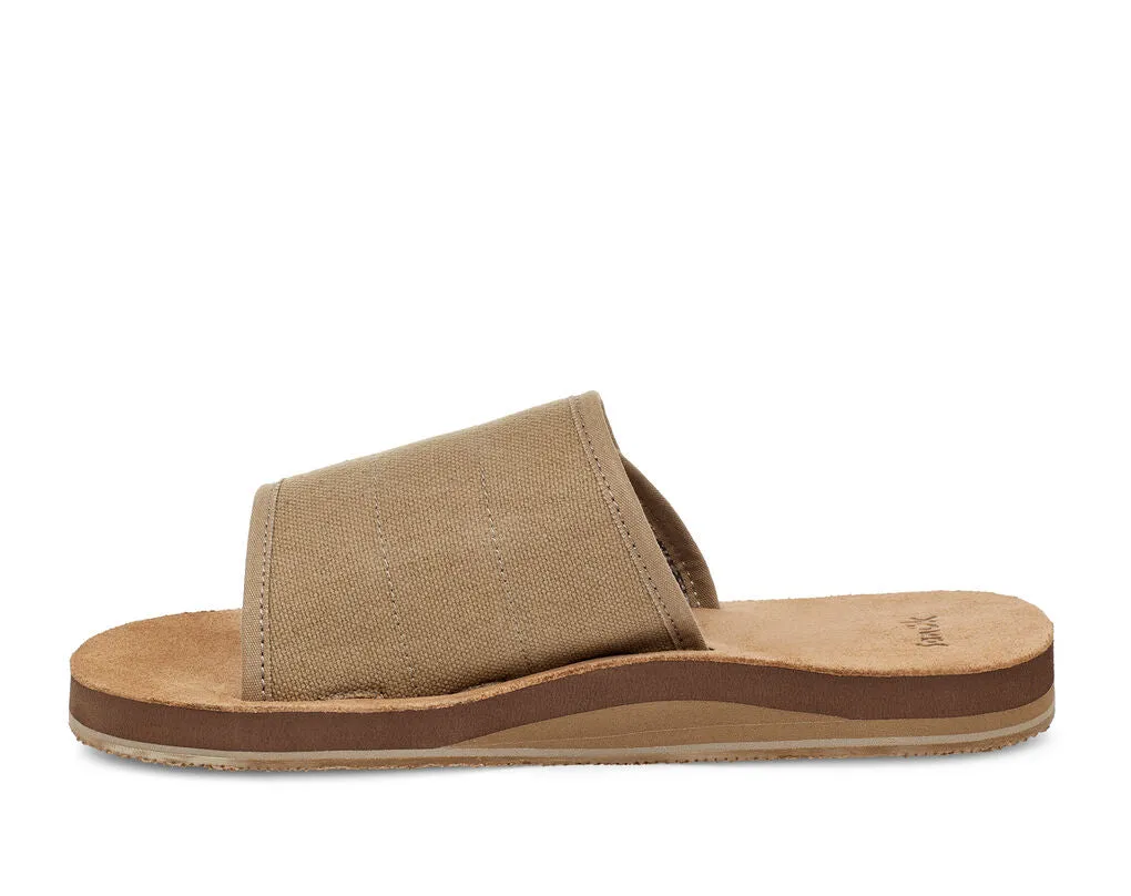 Sanuk Bixby ST Hemp Sandal-Khaki