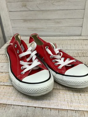 Shoes Flats By Converse In Red, Size: 7