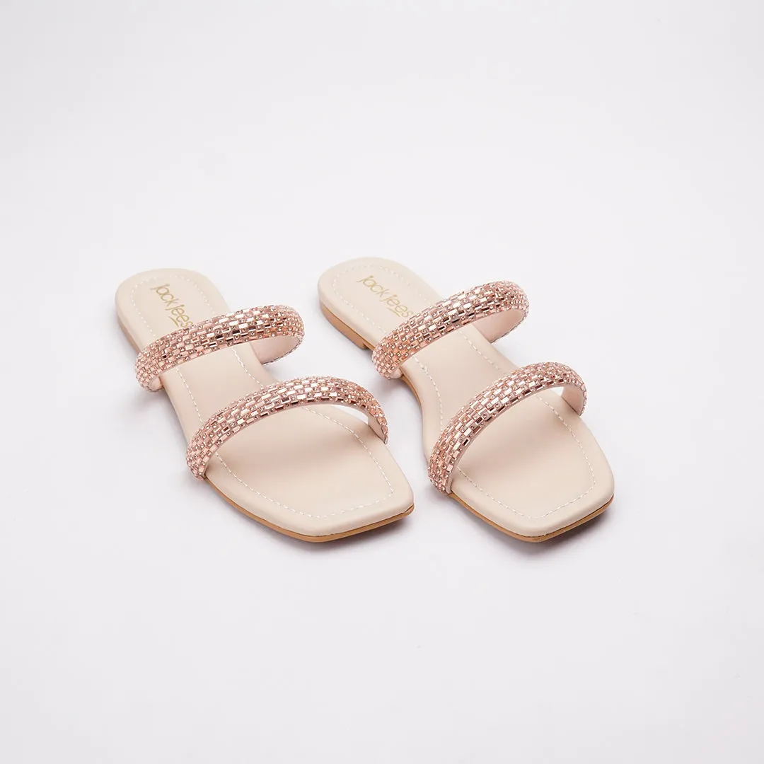 Sparkling Straps Beige