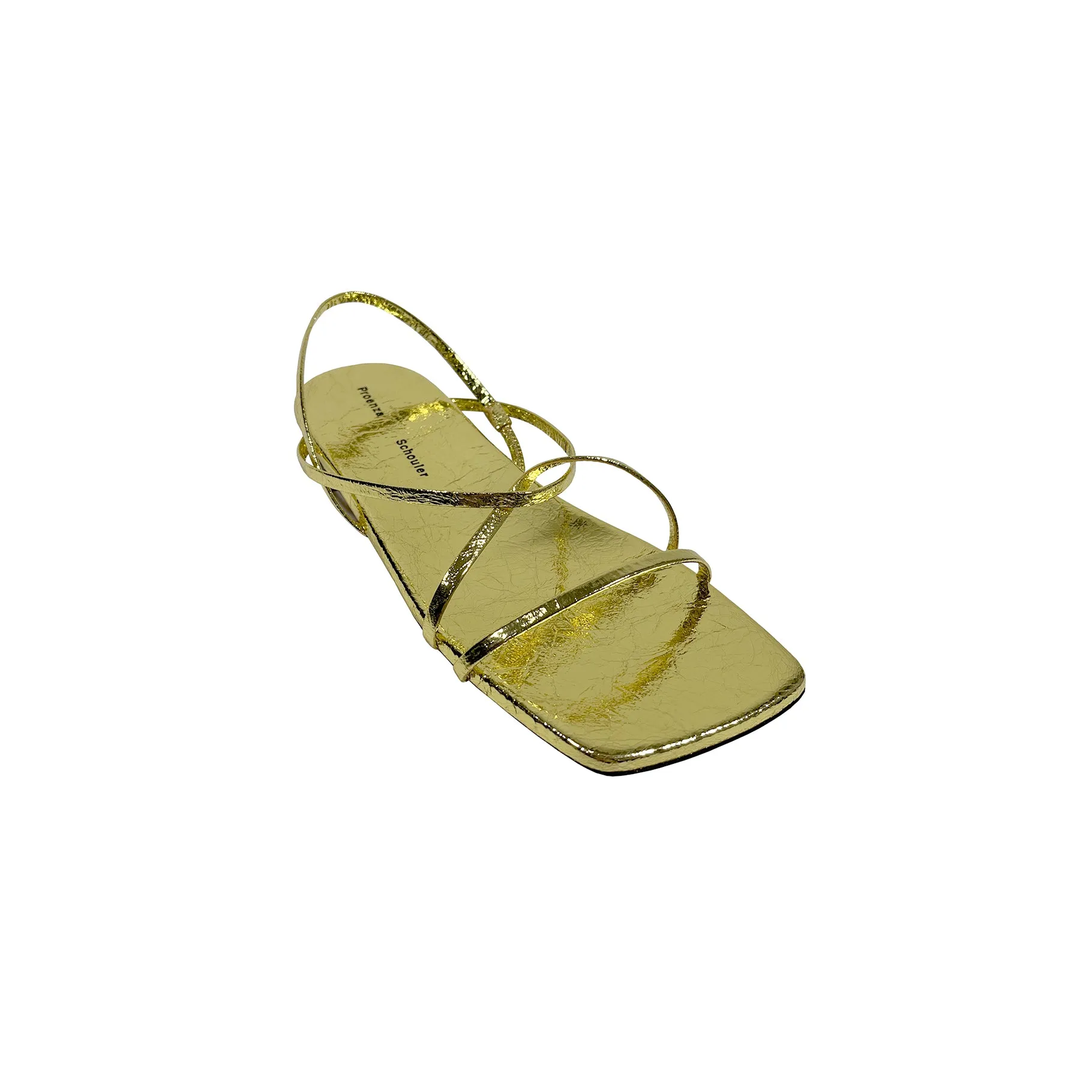 Square Flat Strappy Sandal