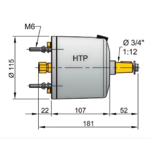 Steering Pump w/out Non Return Valve - Tubing Dia: 10mm