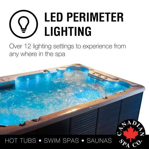 Thunder Bay AI Hot Tub | 5-6 Person 44-Jet | 219 x 219 cm